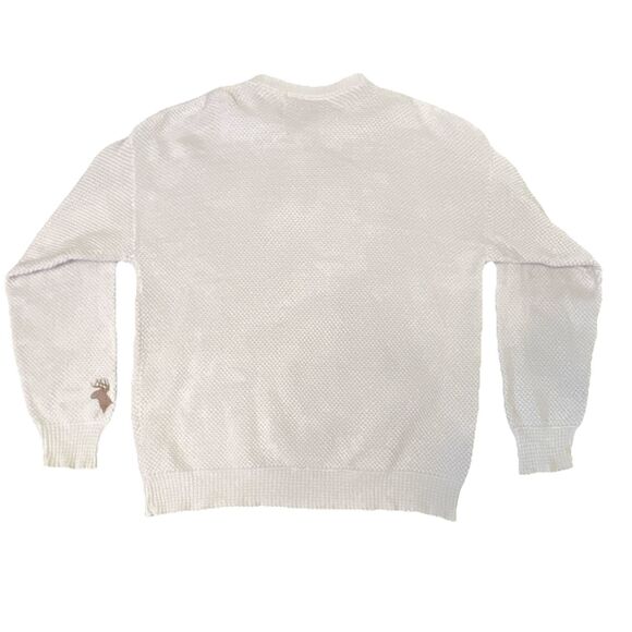 Vintage 90s Field And Stream Henley Sweater Heavy Knit Mens XL Made USA - Picture 5 of 8